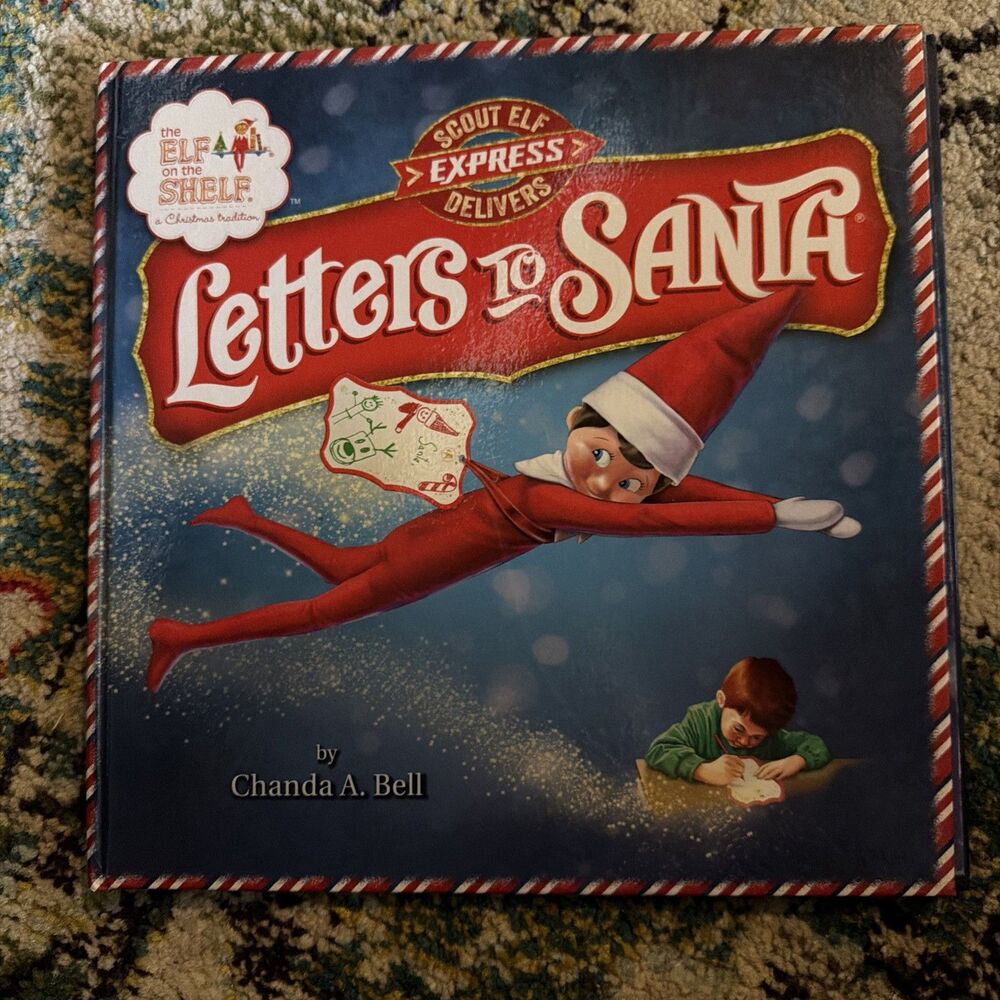 Letters To Santa Children’s Book 2016 Elf On The Shelf Christmas